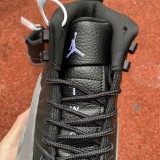 Jordan 12 Black Wolf Grey”