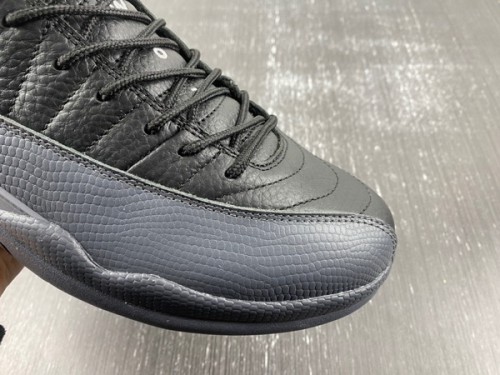 Jordan 12 Black Wolf Grey”