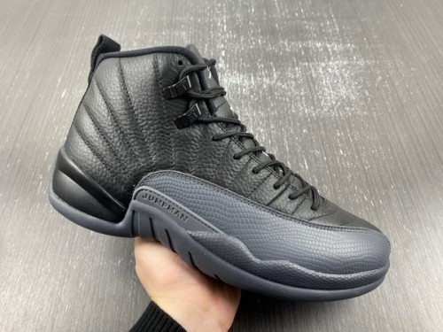 Jordan 12 Black Wolf Grey”