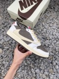 Jordan 1 Retro Low AND SP Travis Scott Reverse Mocha