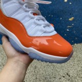 Jordan 11 White Orange
