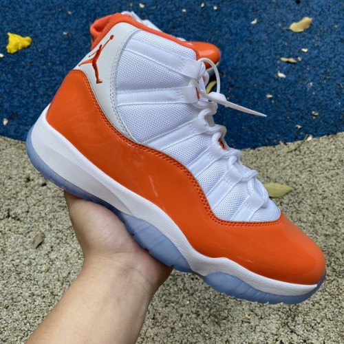 Jordan 11 White Orange