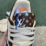 Louis Vuitton By Tyler, The Creator LV Trainer Mocha Multicolor
