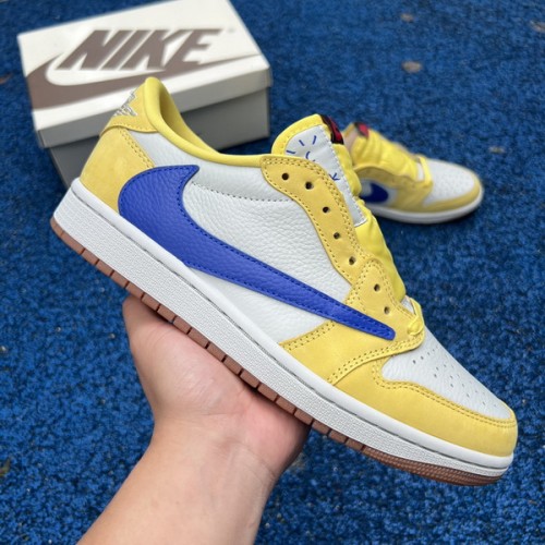 Travis Scott x Air Jordan 1 Low “Canary”