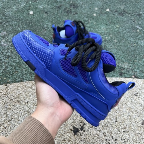 Louis Vuitton Blue Black Skate