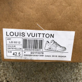 Louis Vuitton Nike Air Force 1 Low yellow Sneaker