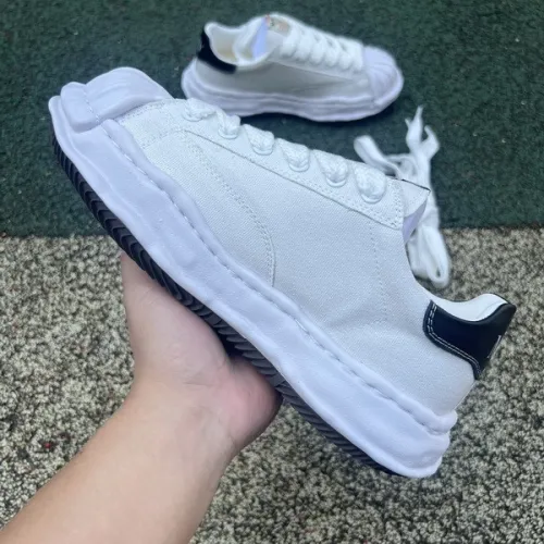 Maison Mihara Yasuhiro Blakey OG Sole Canvas Low White