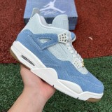 Jordan 4 Retro TEX Denim Worn Blue