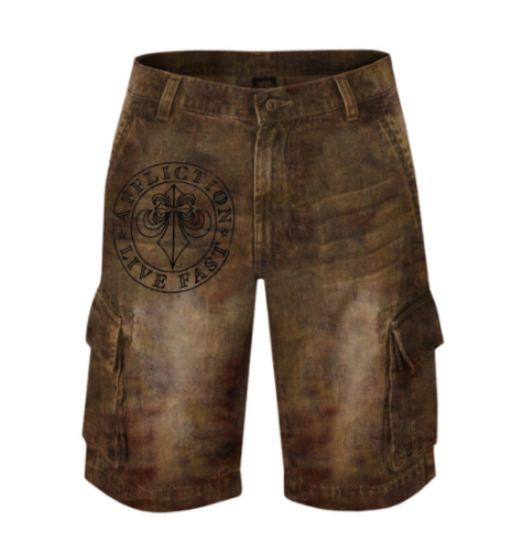 Mens Outdoor Tactical Shorts Multi-pocket Retro Shorts