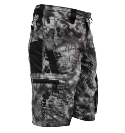 Mens outdoor camouflage tactical shorts