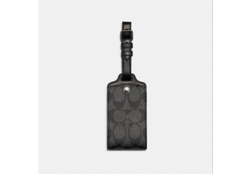 Luggage Tag In Signature Canvas