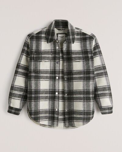 Abercrombie & Fitch Cozy Shirt Jacket