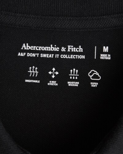 Abercrombie & Fitch Signature Icon Don't Sweat It Polo
