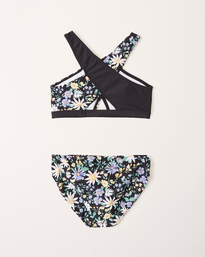Abercrombie & Fitch Wrap-Front Two-Piece Swimsuit