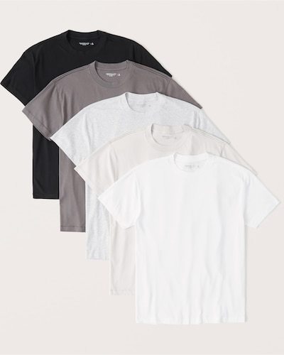 Abercrombie & Fitch 5-Pack Essential Tee