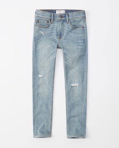 Abercrombie & Fitch Ripped Super Skinny Jeans