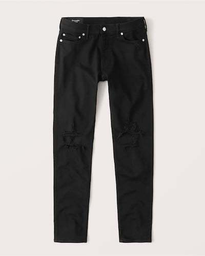 Abercrombie & Fitch No-Fade Ripped Super Skinny Jeans