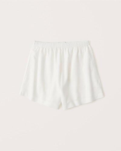 Abercrombie & Fitch Cupro Pull-On Shorts