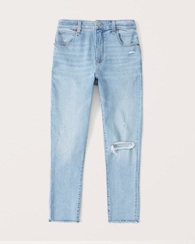 Abercrombie & Fitch High Rise Super Skinny Ankle Jean