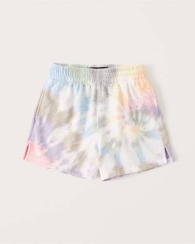Abercrombie & Fitch Pride Tie-Dye Fleece Shorts