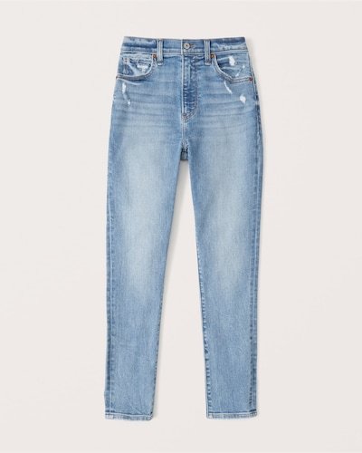 Abercrombie & Fitch High Rise Super Skinny Ankle Jean