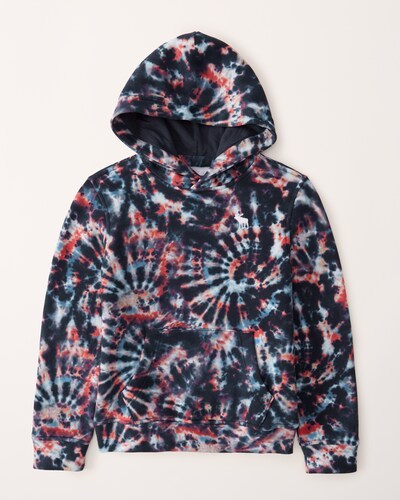 Abercrombie & Fitch Essential Tie-Dye Icon Hoodie