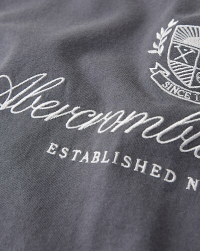 Abercrombie & Fitch Relaxed Script Logo Tee