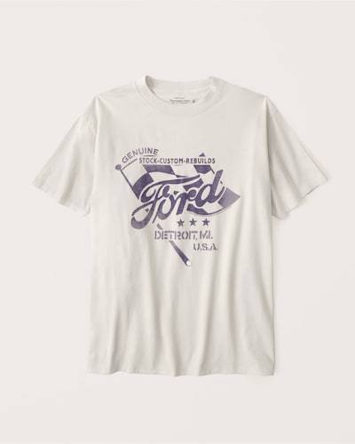 Abercrombie & Fitch Boyfriend Ford Graphic Tee