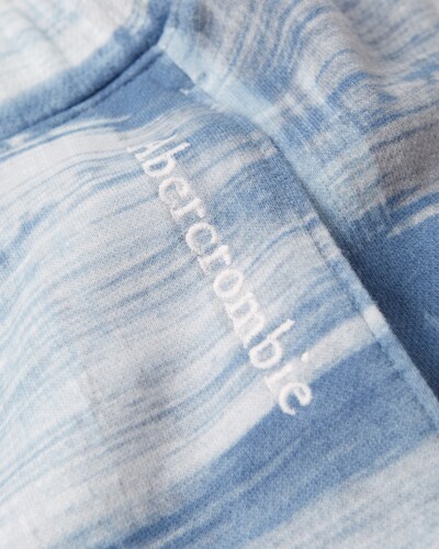 Abercrombie & Fitch Pattern Small-Scale Logo Joggers