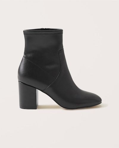 Abercrombie & Fitch Vivianne Leather Ankle Boots