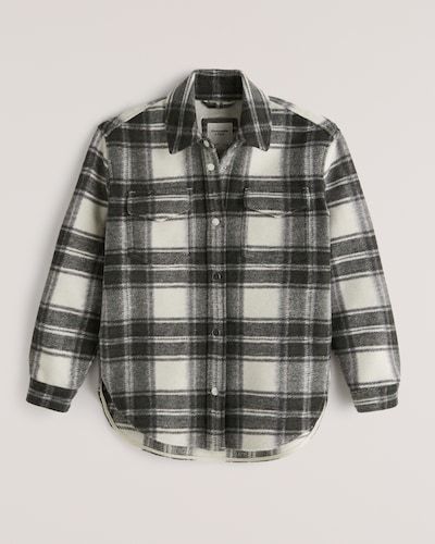 Abercrombie & Fitch Cozy Shirt Jacket