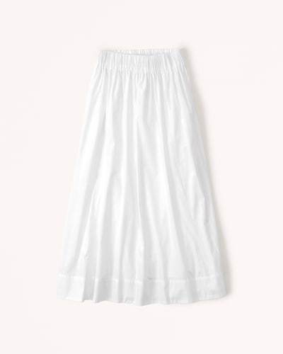 Abercrombie & Fitch Resort Volume Maxi Skirt