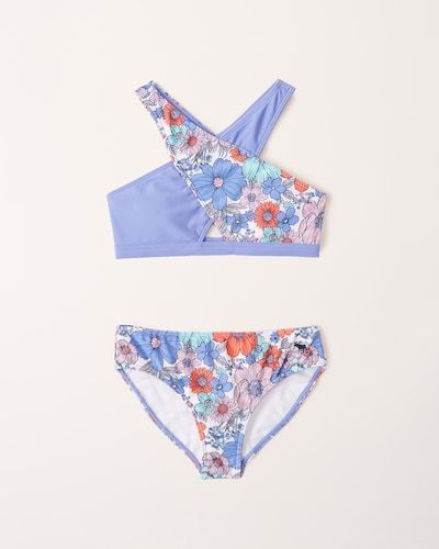 Abercrombie & Fitch Wrap-Front Two-Piece Swimsuit