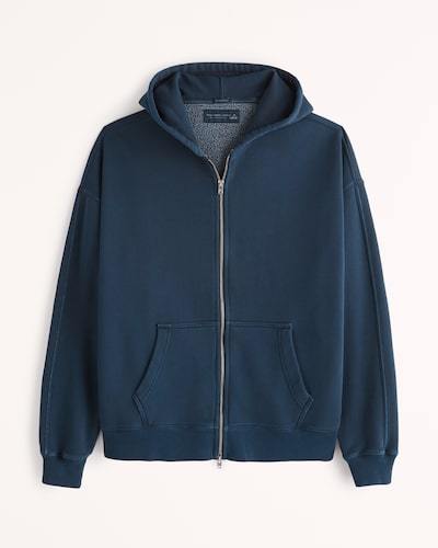 Abercrombie & Fitch Essential Full-Zip Hoodie