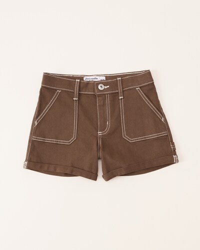 Abercrombie & Fitch High Rise Mini Mom Shorts