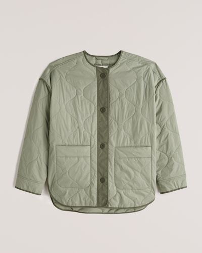 Abercrombie & Fitch Quilted Liner Jacket