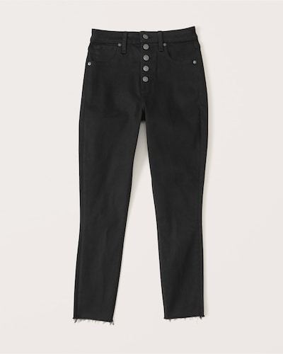 Abercrombie & Fitch Curve Love High Rise Super Skinny Ankle Jean