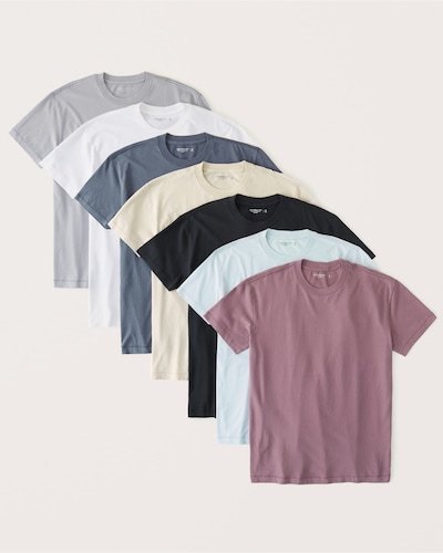 Abercrombie & Fitch 7-Pack Essential Tee