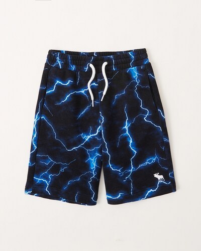 Abercrombie & Fitch Pattern Icon Fleece Shorts