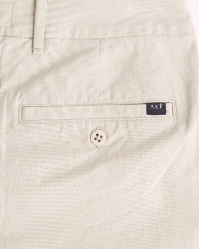 Abercrombie & Fitch Twill Plainfront Shorts