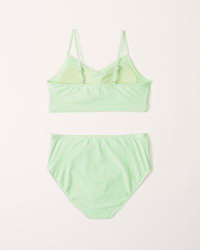 Abercrombie & Fitch Twist-Front Two-Piece Swimsuit