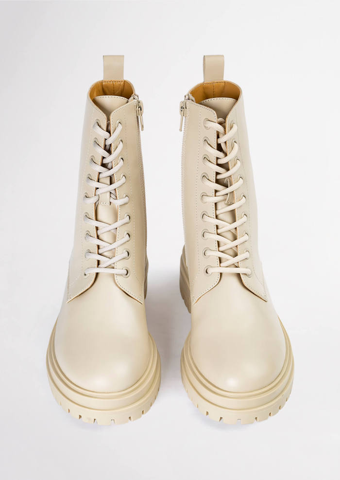 Wya Vanilla Capretto 4.5cm Ankle Boots