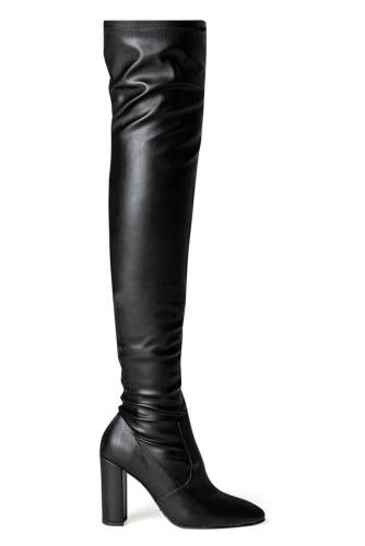Bloom Black Venezia 9.5cm Long Boots