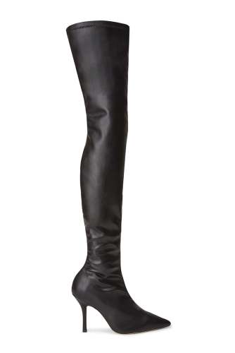 Kylie Black Venezia 9.5cm Long Boots