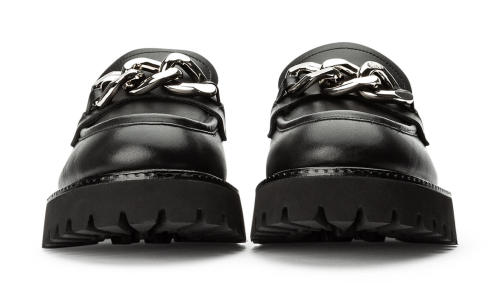 Georgi Black Como 4cm Casual Shoes