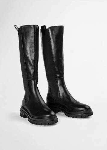 Winx Black Venice 4.5cm Calf Boots