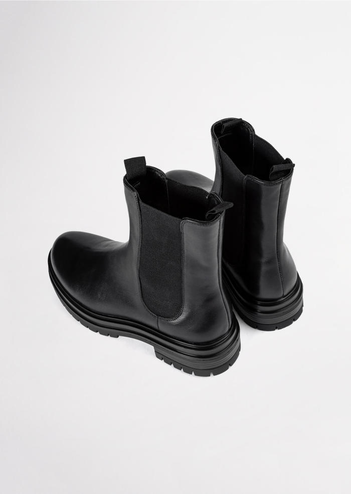 Wolfe Black Como 4.5cm Ankle Boots