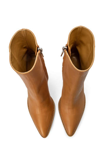 Samara Caramel Venice 9cm Ankle Boots