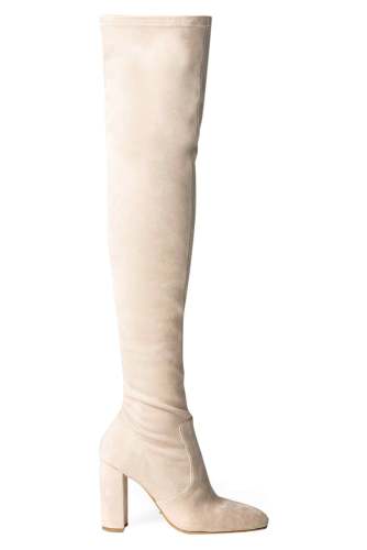 Bloom Malt Stretch Suede 9.5cm Long Boots