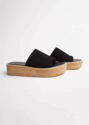 Energy Black 4.5cm Sandals